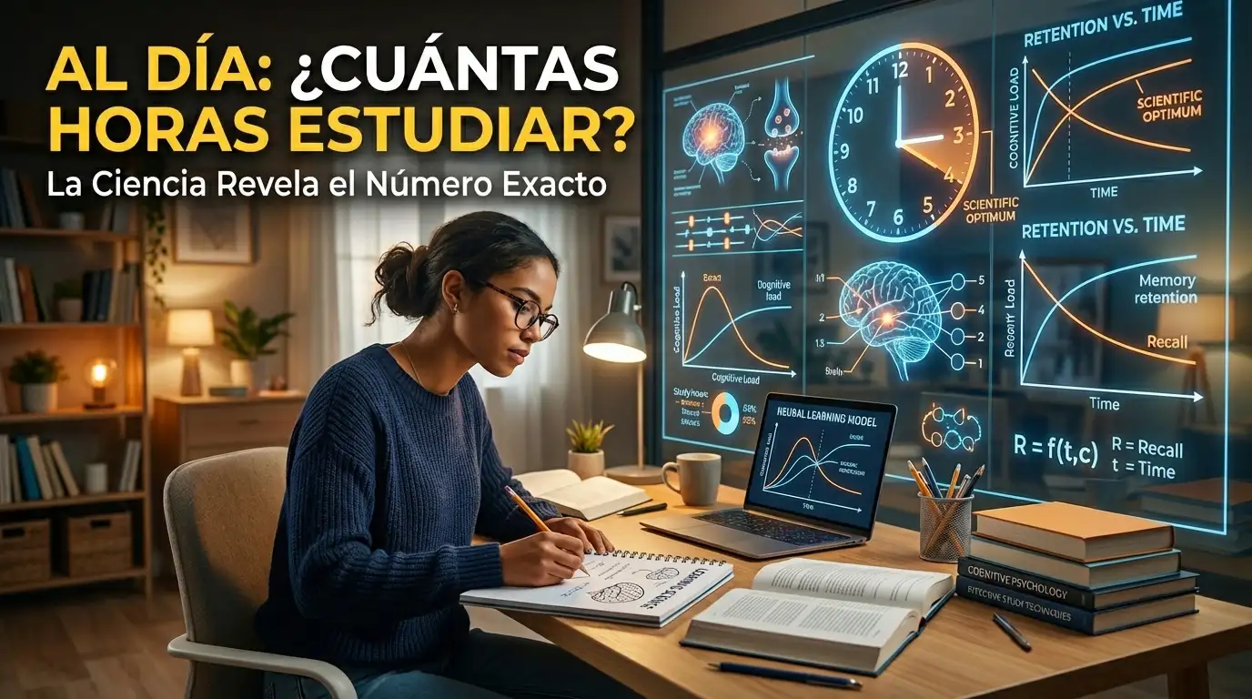 ¿Cuántas Horas Estudiar al Día? La Ciencia Revela el Número Exacto