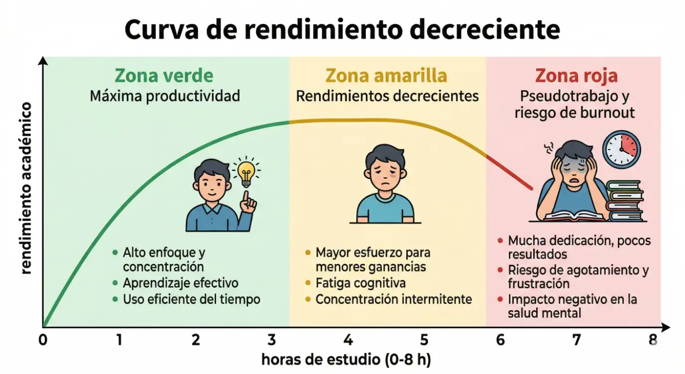 curva de rendimiento decreciente